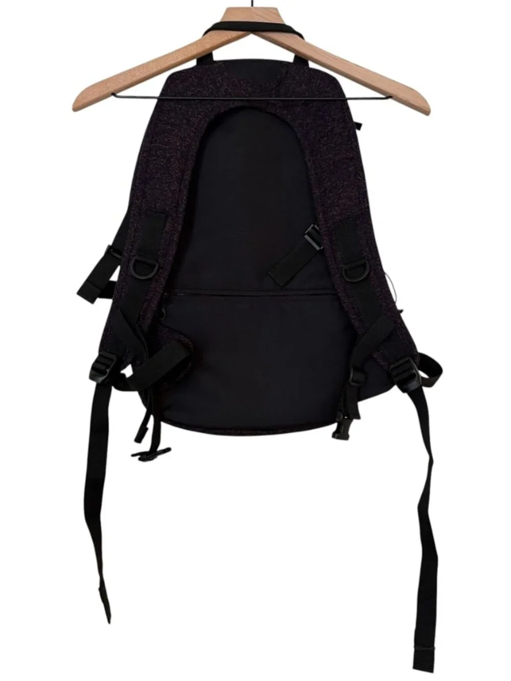 Eastpak Navy Marled Floid Wool Backpack